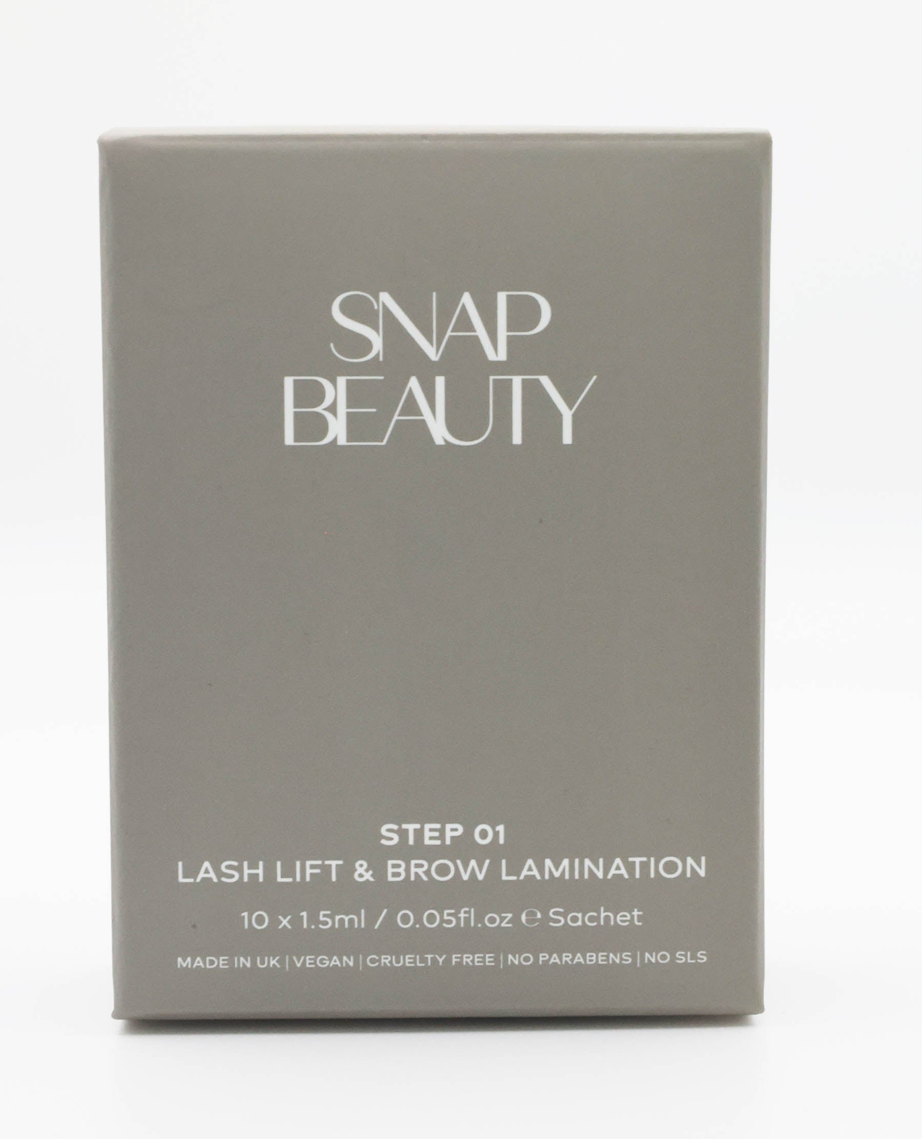 Snap Beauty Step 1 brow lamination