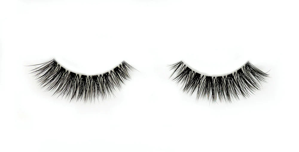 How do you apply strip lashes?