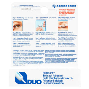 Duo Quick Set Lash adhesive (7g) - White/Clear